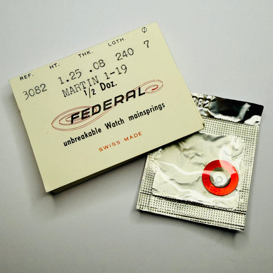 Watch Mainspring – 1.25 x 0.08 x 240 - Federal Ref 3082