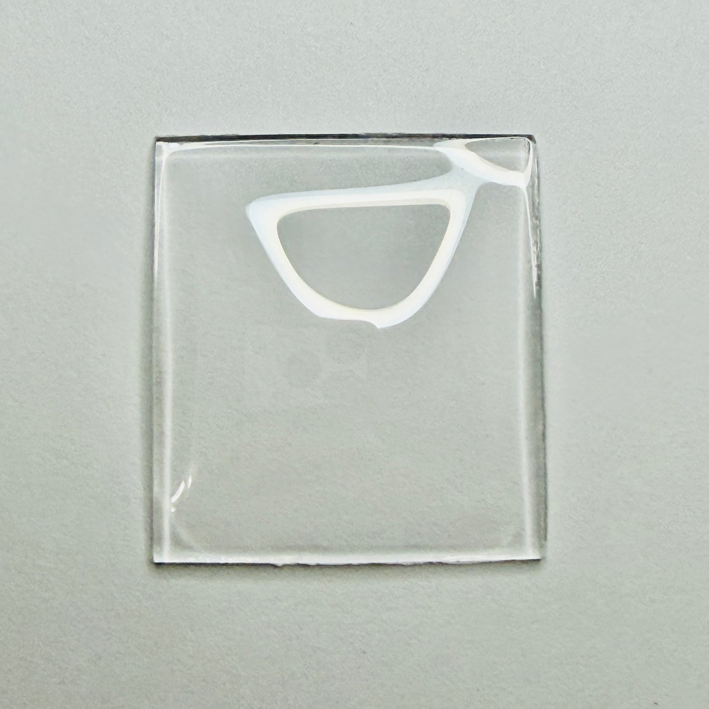 Rectangle - Curved Edge - Domed - BCL Acrylic Watch Crystals - Vintage New Old Stock