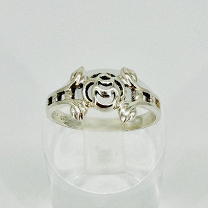 Vintage Kit Heath 925 Sterling Silver Celtic Knot Ring UK Size S KH-93