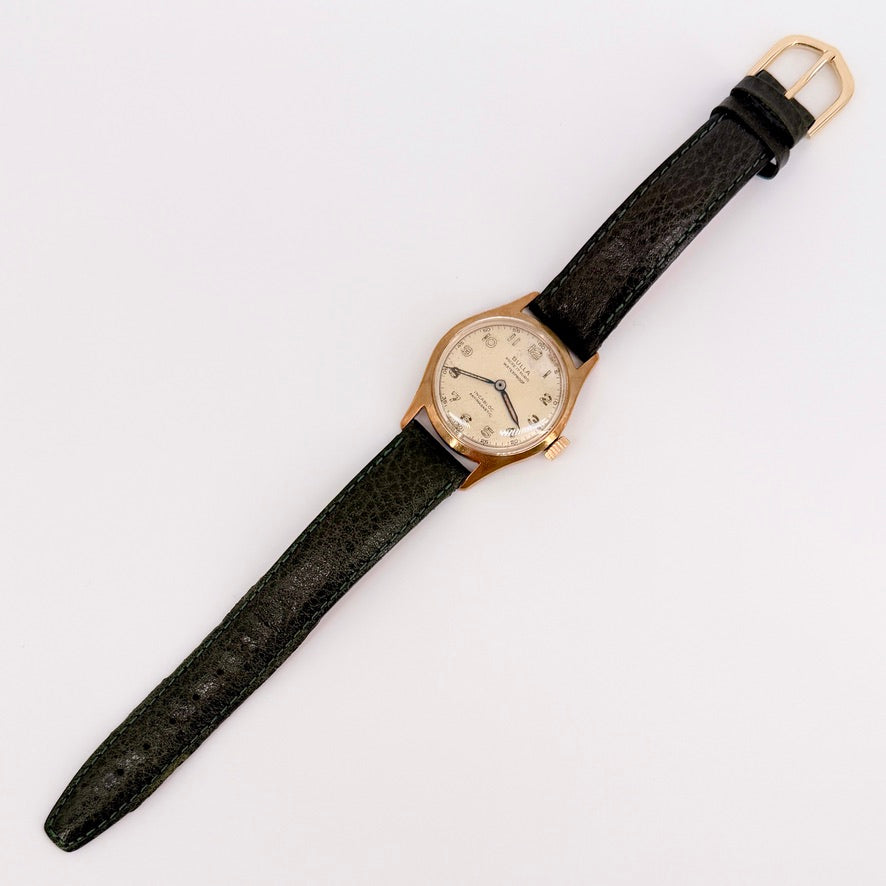 Vintage Bulla Ancre 17 Rubis Wristwatch – 17 Jewel Swiss – Repair Project