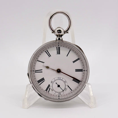 Antique Silver Waltham Pocket Watch – Model 1876 - c.1882 – Working