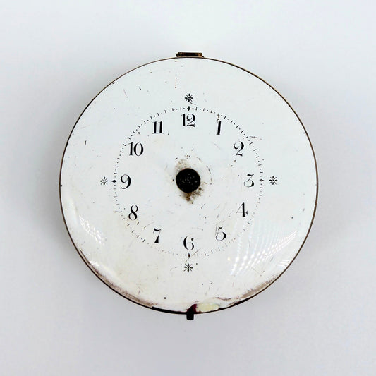 Antique Fusee Pocket Watch Movement - J Barker Easingwould - Spares/Repair
