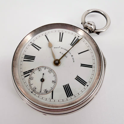 Silver Fusee Pocket Watch by Thomas Russell & Son, Chester 1892  - image 3