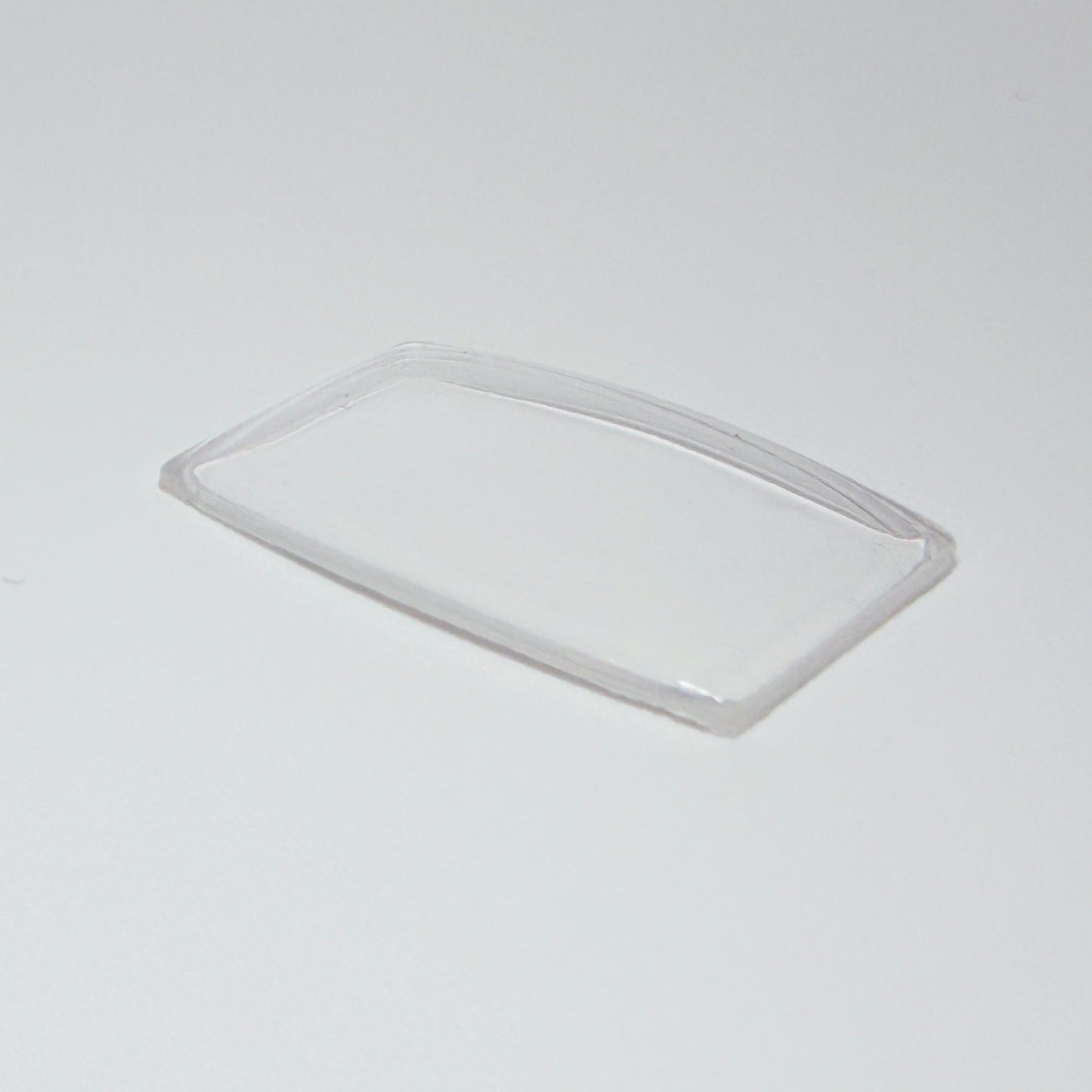 Tonneau / Barrel (PMT Series) - Bottom Edge Curved (Both Sides) - G-S Flexo Acrylic Watch Crystals - Vintage New Old Stock