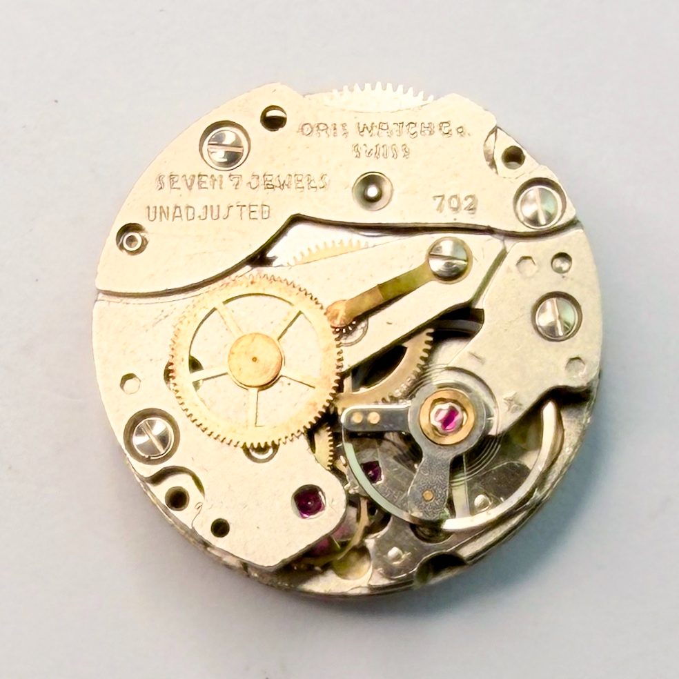 Oris Calibre 702 Watch Movement with Dial and Hands – 19.3mm - image 1