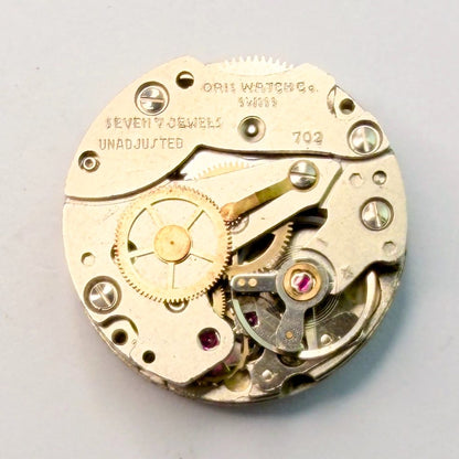 Oris Calibre 702 Watch Movement with Dial and Hands – 19.3mm - image 1