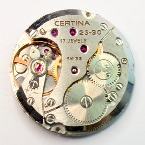 Certina 23-30 Swiss Manual Wind Watch Movement – Working (No Stem, 23.66mm)