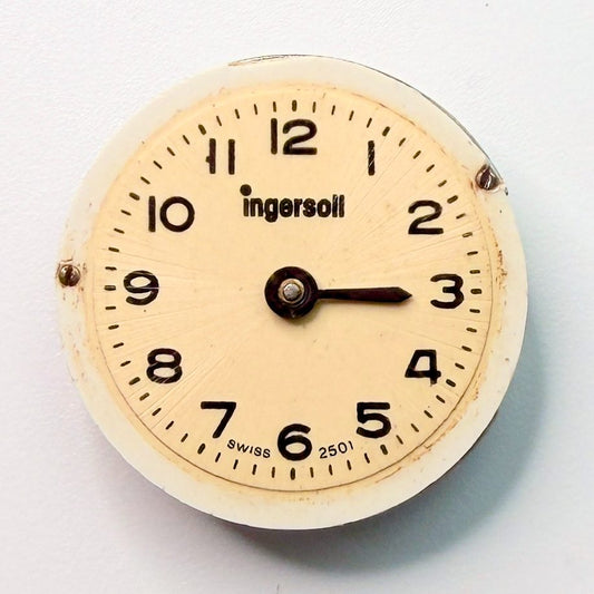 Ingersoll Amida 562 Vintage Swiss Watch Movement – 19.3mm, For Spares or Repair - image 1