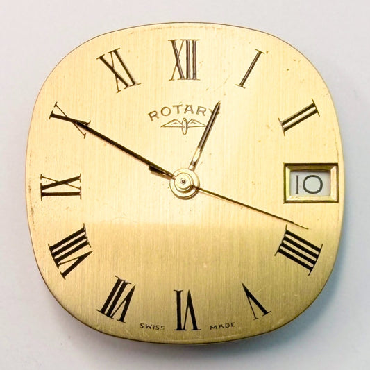 Rotary AS 1950/51 Watch Movement – 26mm, Date, Working (Stem Snapped) - image 2