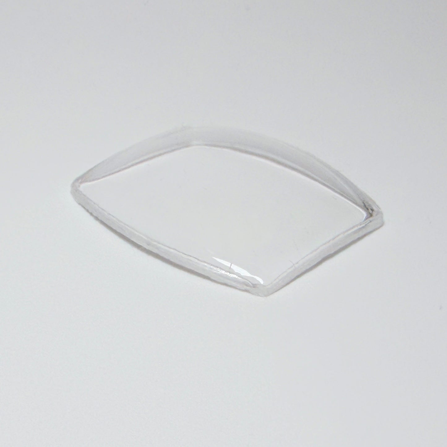 Tonneau / Barrel (PMT Series) - Bottom Edge Curved (Both Sides) - G-S Flexo Acrylic Watch Crystals - Vintage New Old Stock