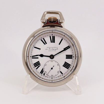 Winegarten's Railway Regulator Pocket Watch - Cortébert 534 - Swiss - Working