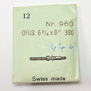 Oris 380, 382, 590 - Winding Stem - Ronda 960