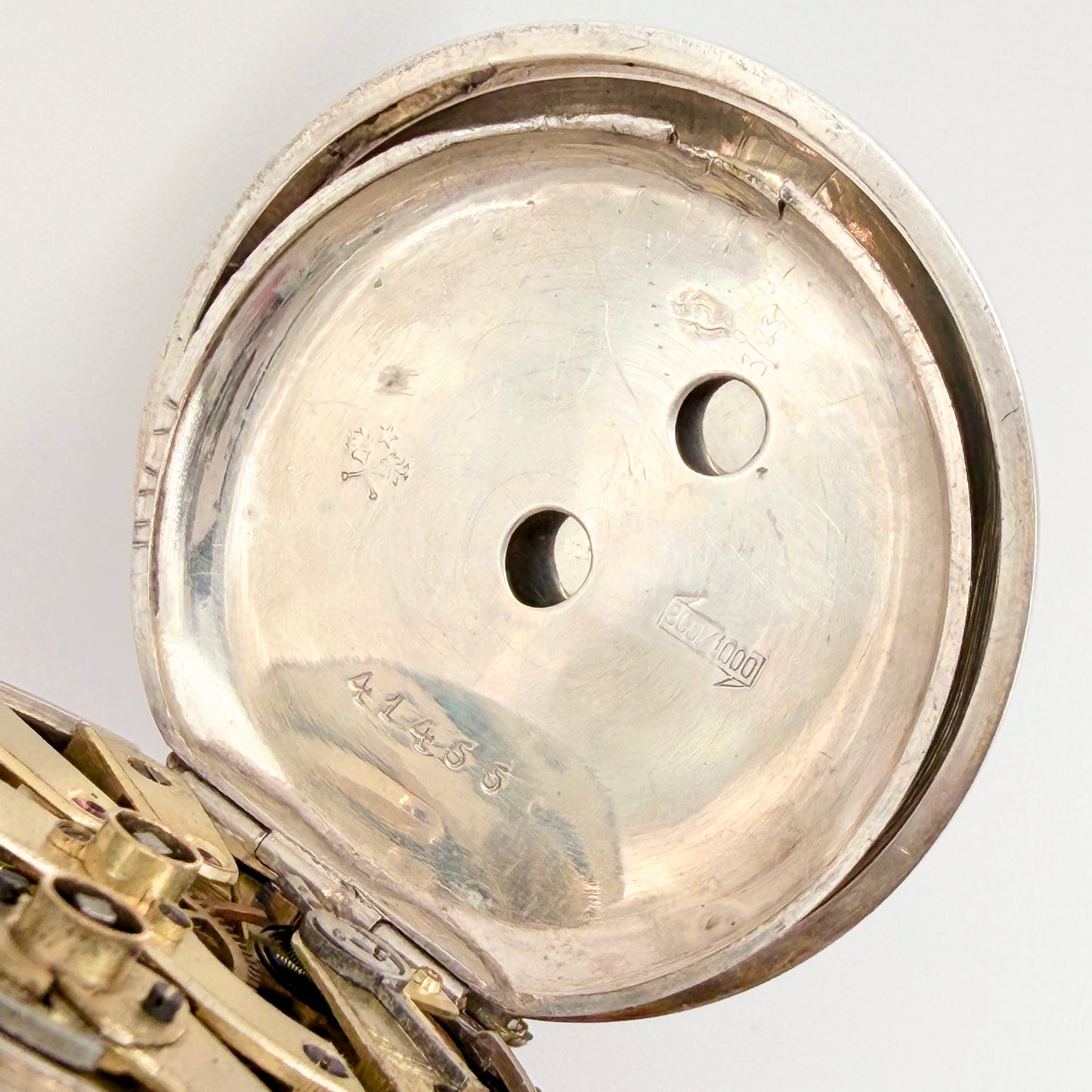 Antique Swiss Silver Cased Pocket Watch – Paul Jacky & Co. – Working