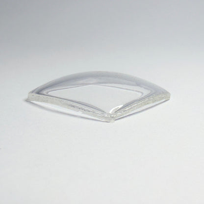 Cushion - Bottom Edge Curved (Both Sides) - G-S Flexo Acrylic Watch Crystals - Vintage New Old Stock