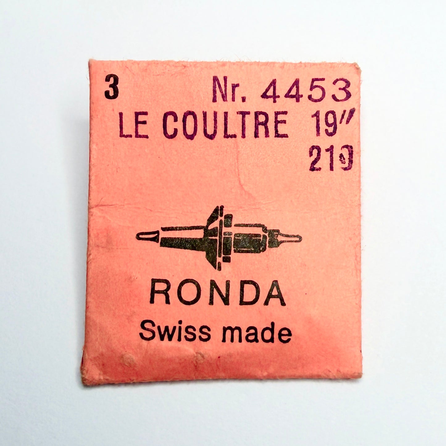 Jaeger Le Coultre 219 / 229 - Balance Staff - Ronda No.4453