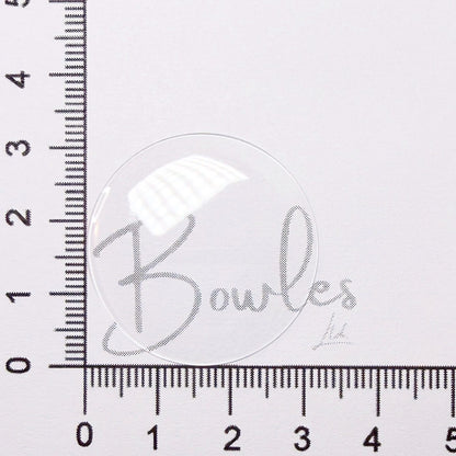 Antique New Old Stock - 31.7 mm - Round Low Dome - Mineral Glass Watch Crystal - image 1