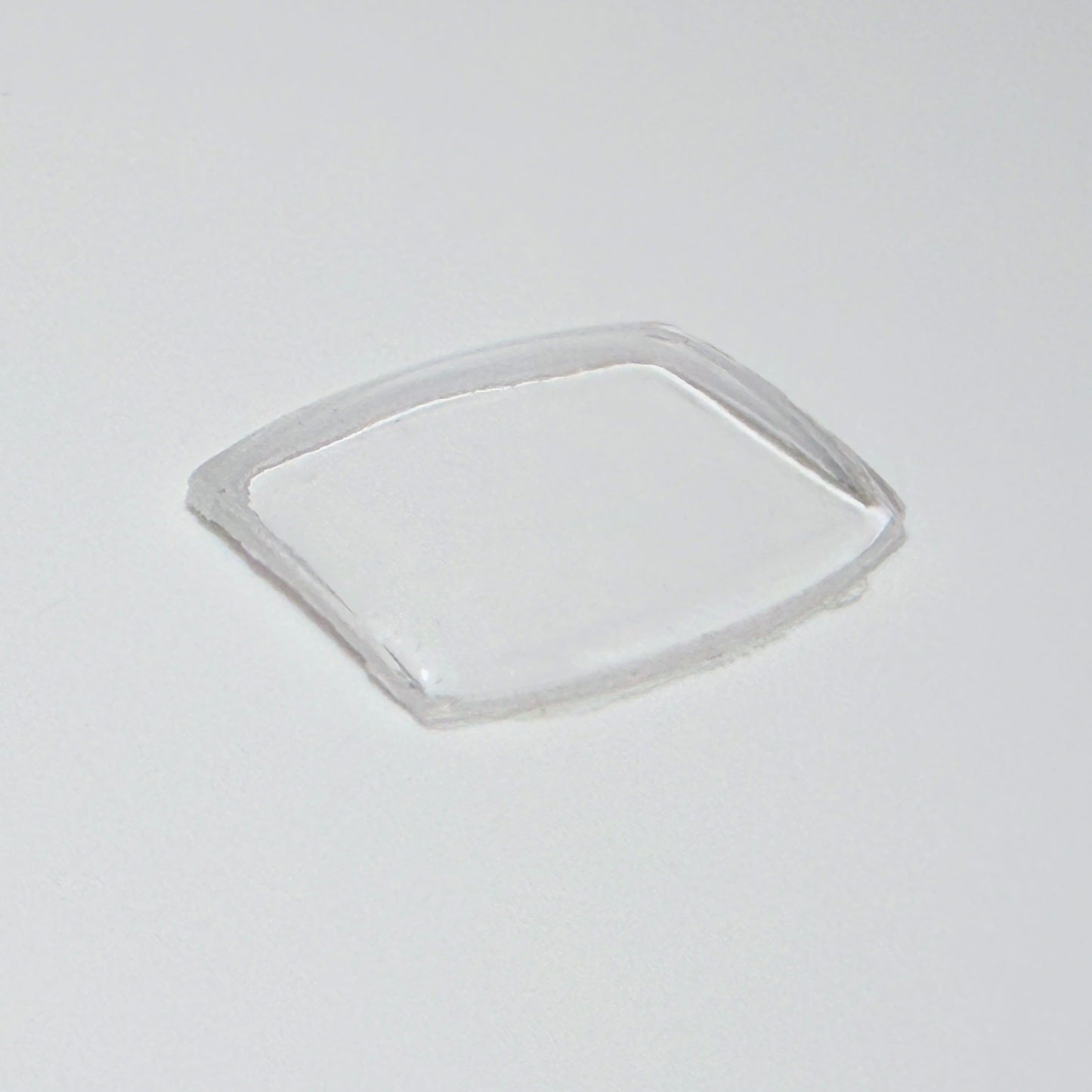Tonneau / Barrel (PMT Series) - Bottom Edge Curved (Short Sides) - G-S Flexo Acrylic Watch Crystals - Vintage New Old Stock