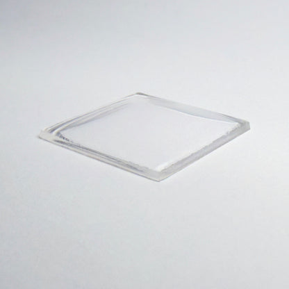 Rectangle Domed - Bottom Edges Flat - G-S Flexo Acrylic Watch Crystals - Vintage New Old Stock