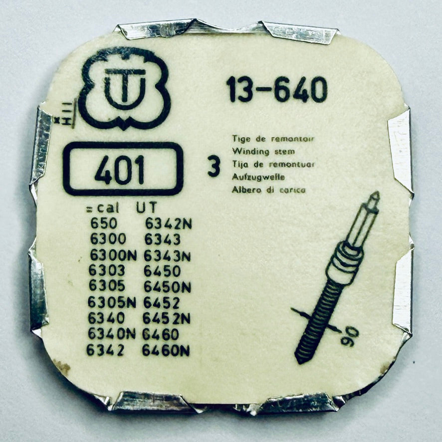 UT 640 – Winding Stem - Tap 90 (401)