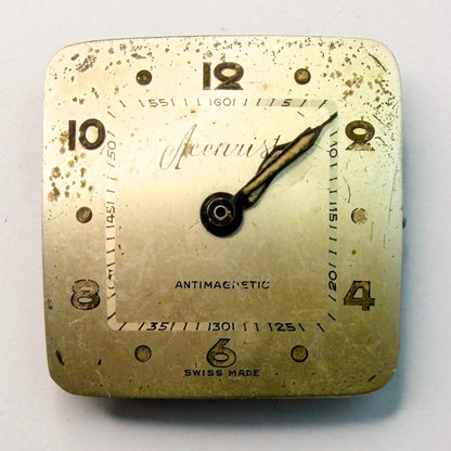 Acurist 15 Jewel Swiss Watch Movement 23.6mm – For Spares or Repair - image 2