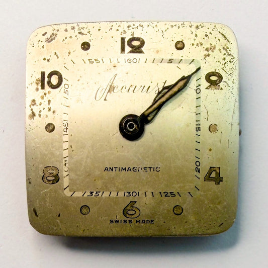 Acurist 15 Jewel Swiss Watch Movement 23.6mm – For Spares or Repair - image 2