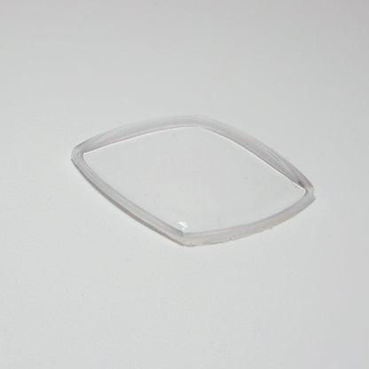 Curved Square - Bottom Edge Curved (One Side) - G-S Flexo Acrylic Watch Crystals - Vintage New Old Stock