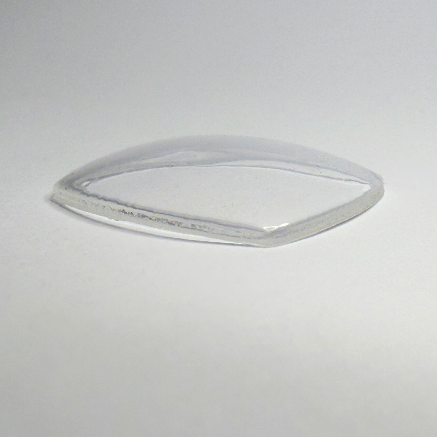Cushion - Bottom Edge Curved (Both Sides) - G-S Flexo Acrylic Watch Crystals - Vintage New Old Stock