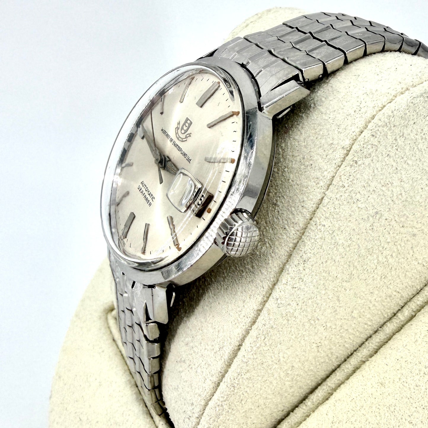 Vintage Watches of Switzerland Automatic “Seafarer” Swiss Watch – c.1960s