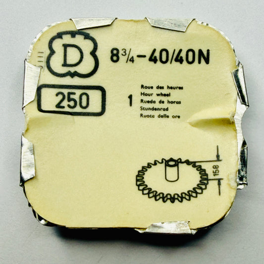 Derby 40 / 40N – Hour Wheel (1.58mm) (250)