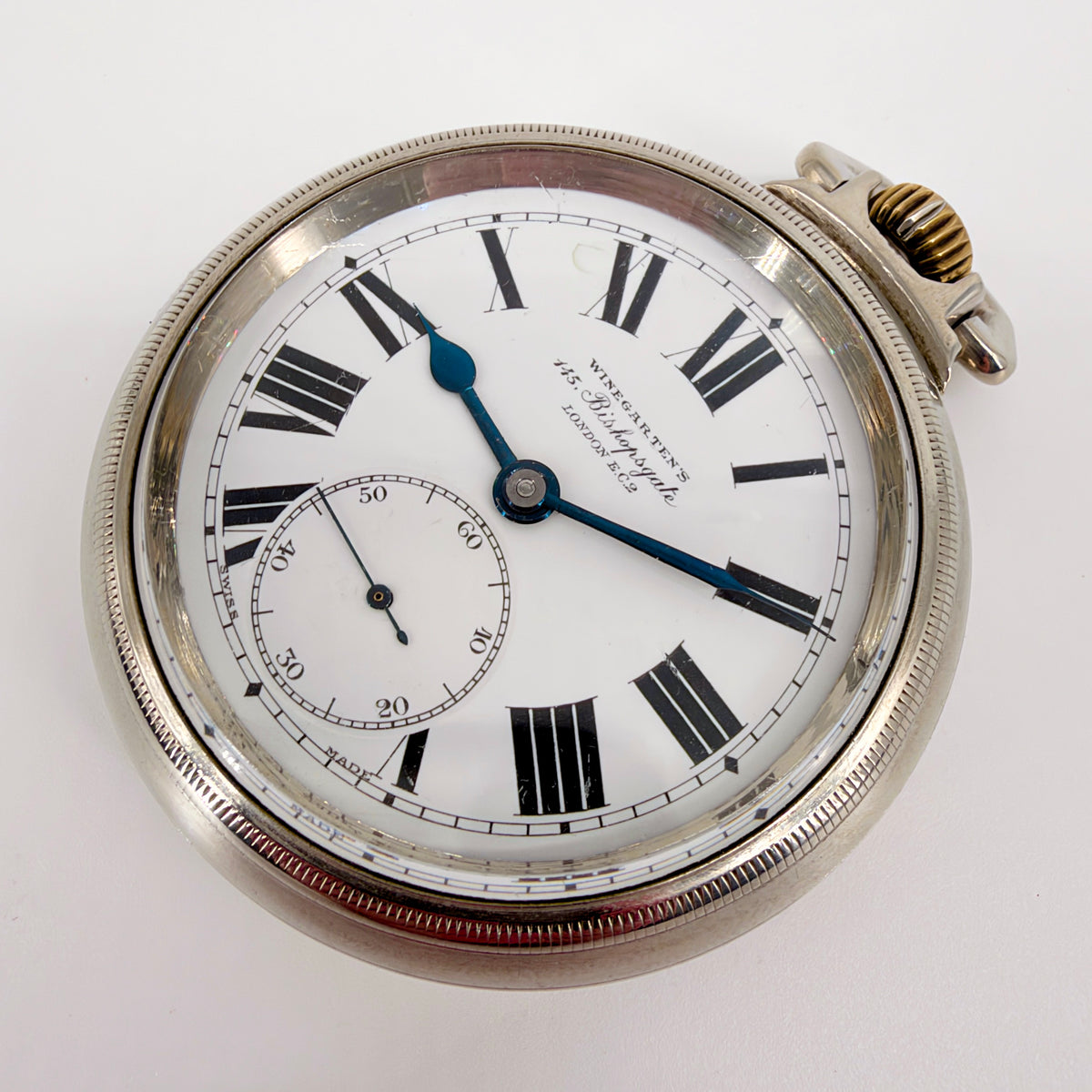 Winegarten's Railway Regulator Pocket Watch - Cortébert 534 - Swiss - Working - image 2