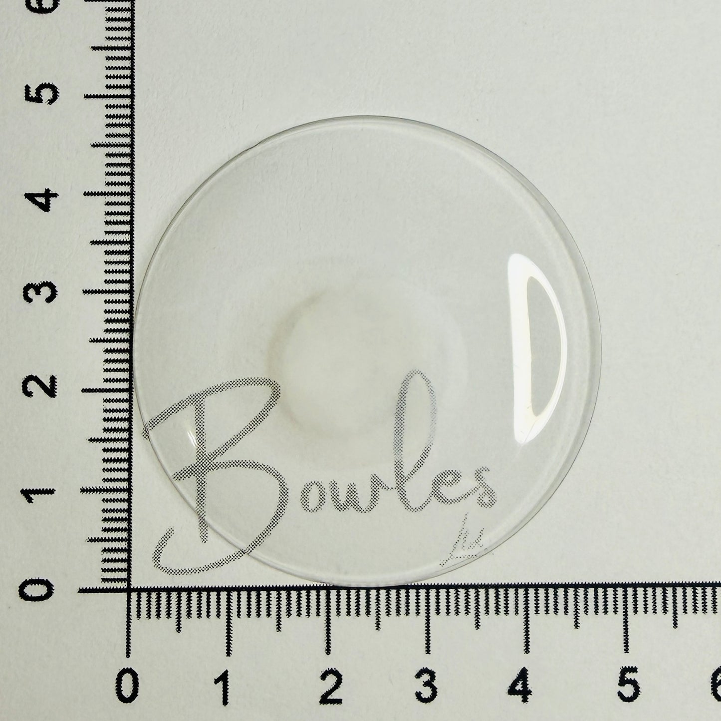 Antique Pocket Watch Crystal – 47.8 mm – Round High Dome – Mineral Glass