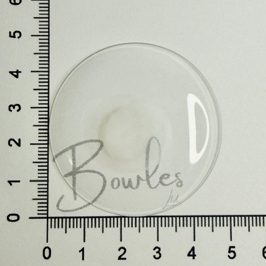 Antique Pocket Watch Crystal – 47.8 mm – Round High Dome – Mineral Glass