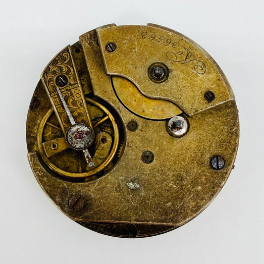 Antique Pocket Watch Movement - 45.8mm – Spares / Repair