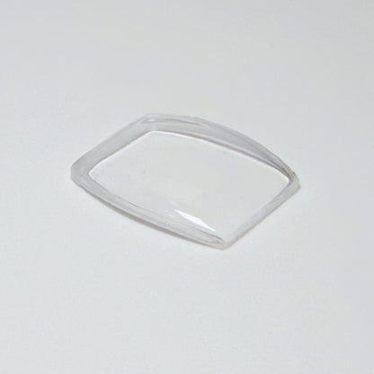 Tonneau / Barrel (PMT Series) - Bottom Edge Curved (Long Sides) - G-S Flexo Acrylic Watch Crystals - Vintage New Old Stock