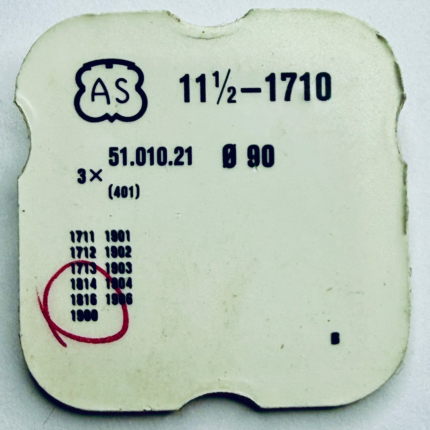 AS 1710 – Winding Stem - 51.010.21 (401)