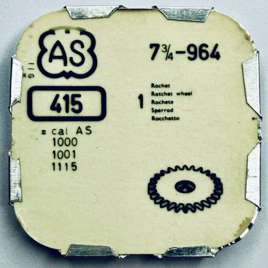 AS 964 – Ratchet Wheel - 415