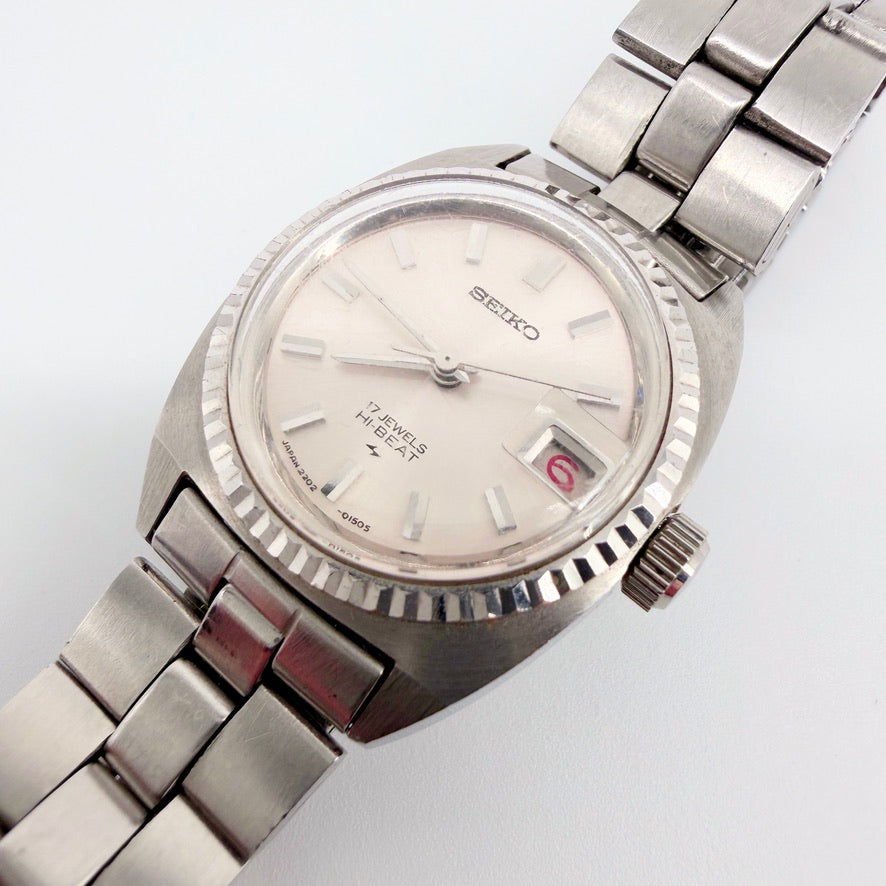 Seiko Hi-Beat 2202-0120 Ladies Wristwatch c.1977 – Working