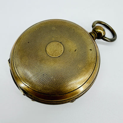 Antique Swiss Pocket Watch - 48mm - Spares or Repair