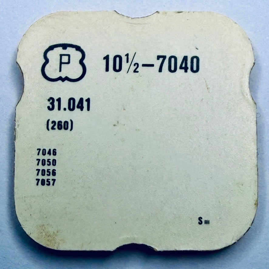 Peseux 7040 – Minute Wheel (31.041 / 260)