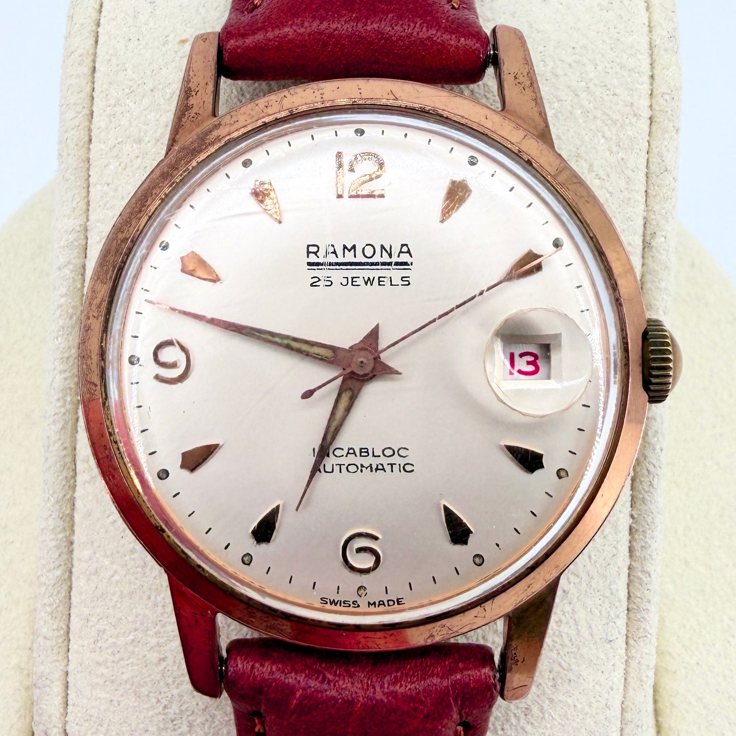 Vintage Ramona Automatic Wristwatch – 25 Jewels – Felsa 692 – c.1950s