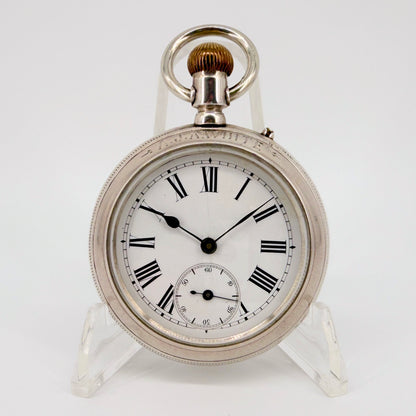 Antique Double-Sided Chronograph Pocket Watch – Working