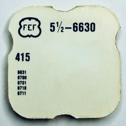 FEF 6630 – Ratchet Wheel (415)