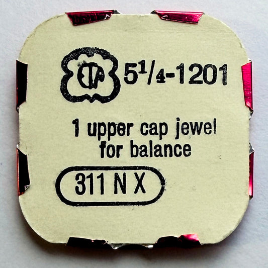 ETA 1201 - Upper Cap Jewel For Balance - 311 NX