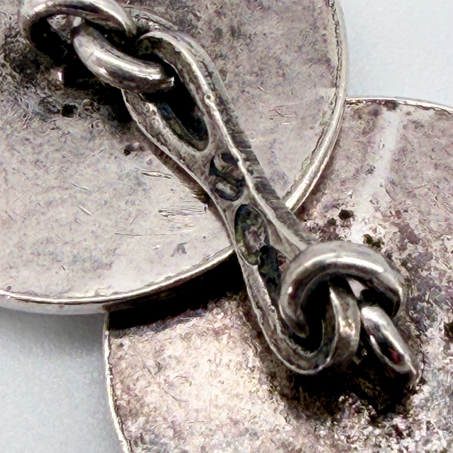 Vintage Polish Silver Fryderyk Chopin Cufflinks - Kraków
