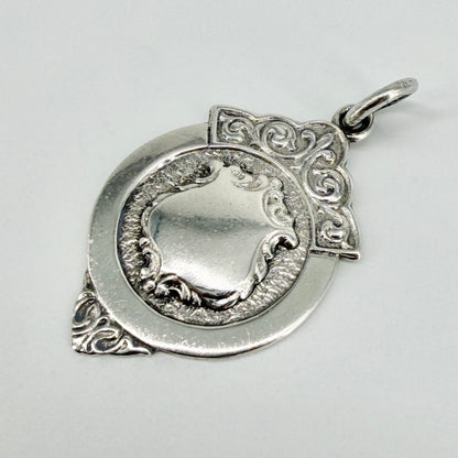 Antique Sterling Silver Fob Medal – Turner & Simpson