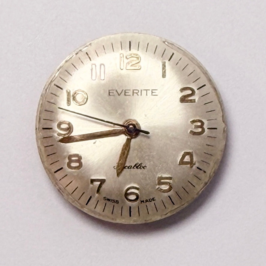 ETA 2360 "Everite" Watch Movement - 17 Jewels - Spares/Repair