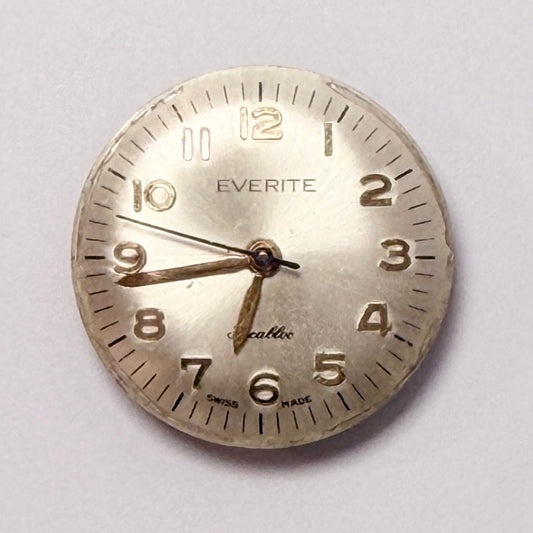 ETA 2360 "Everite" Watch Movement - 17 Jewels - Spares/Repair