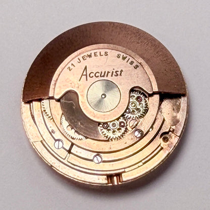 ETA 2451 "Accurist" Automatic Watch Movement - 21 Jewels - Partially Working
