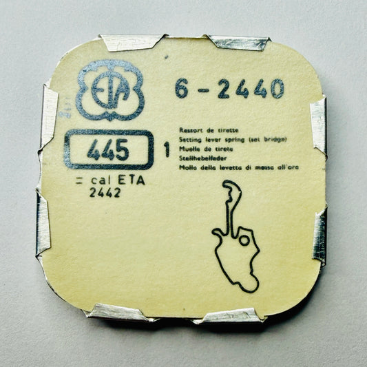 ETA 2440 – Setting Lever Spring (445)