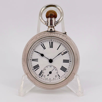 Antique Double-Sided Chronograph Pocket Watch – Working